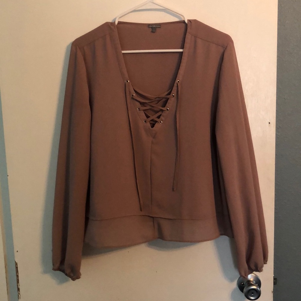 Long sleeve blouse